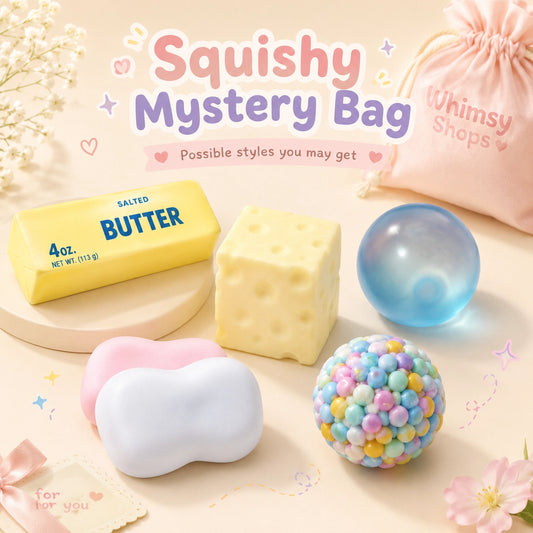 Squishy Mystery Bag ✨ Cute Squeeze Surprise